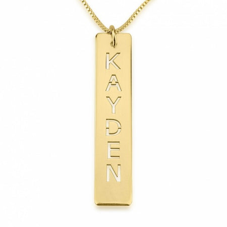 Old English Year Necklace
