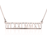 24K GOLD PLATED SAVE THE DATE NECKLACE