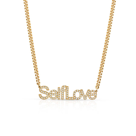 VERTICAL PRINT NAME NECKLACE