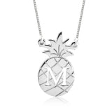 PINEAPPLE INITIAL NECKLACE